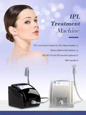 9filters IPL Hair Removal Machine For Beard / Hairline Hair Removal 400nm Wavelength