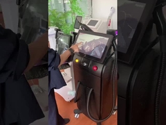 Máquina de remoção de pelos a laser de diodo 755/808/1064nm