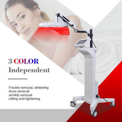 Máquinas PDT para acne da pele LED Máquina de terapia de luz LED profissional azul e vermelho