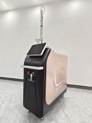 755nm 2700W Rejuvenescimento da pele Nd Yag Máquina de remoção de tatuagens a laser