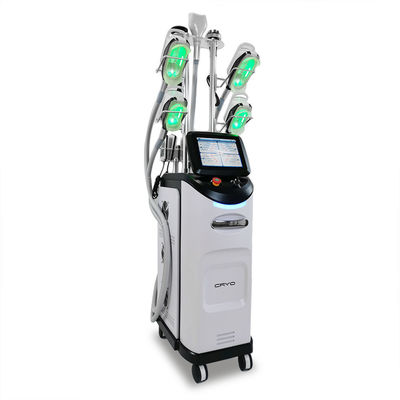Punhos da máquina 7 do salão de beleza 800W Cryolipolysis com cavitação do RF